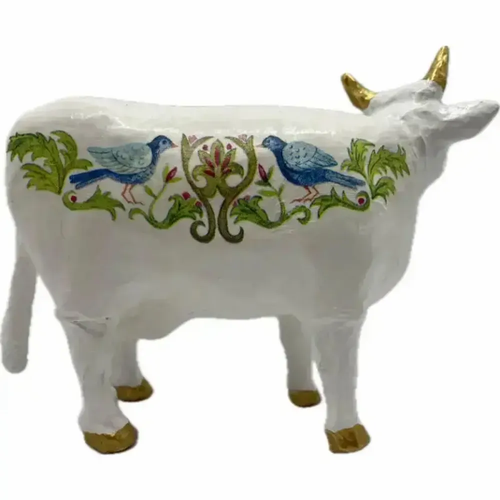 Objets design - Vache décorative la PeaCOWck - VACHES ET COMPAGNIE