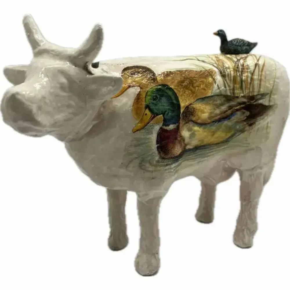 Objets design - Vache décorative la COWlvert - VACHES ET COMPAGNIE