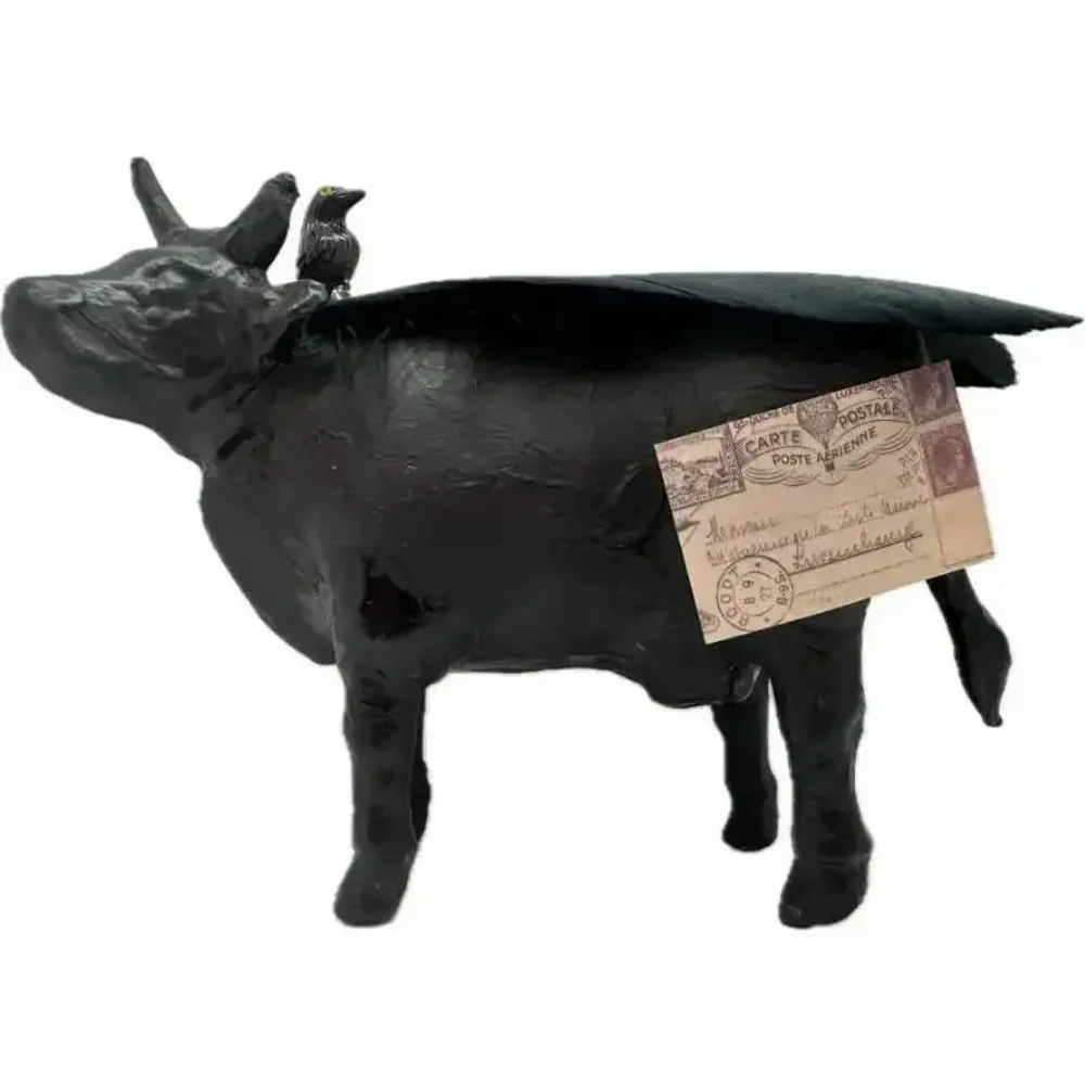 Objets design - Vache décorative la COWrbeau - VACHES ET COMPAGNIE