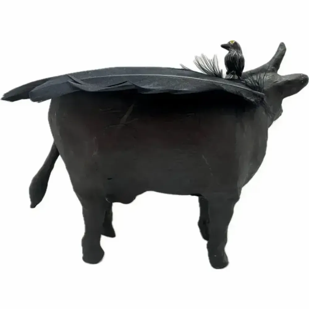 Objets design - Vache décorative la COWrbeau - VACHES ET COMPAGNIE