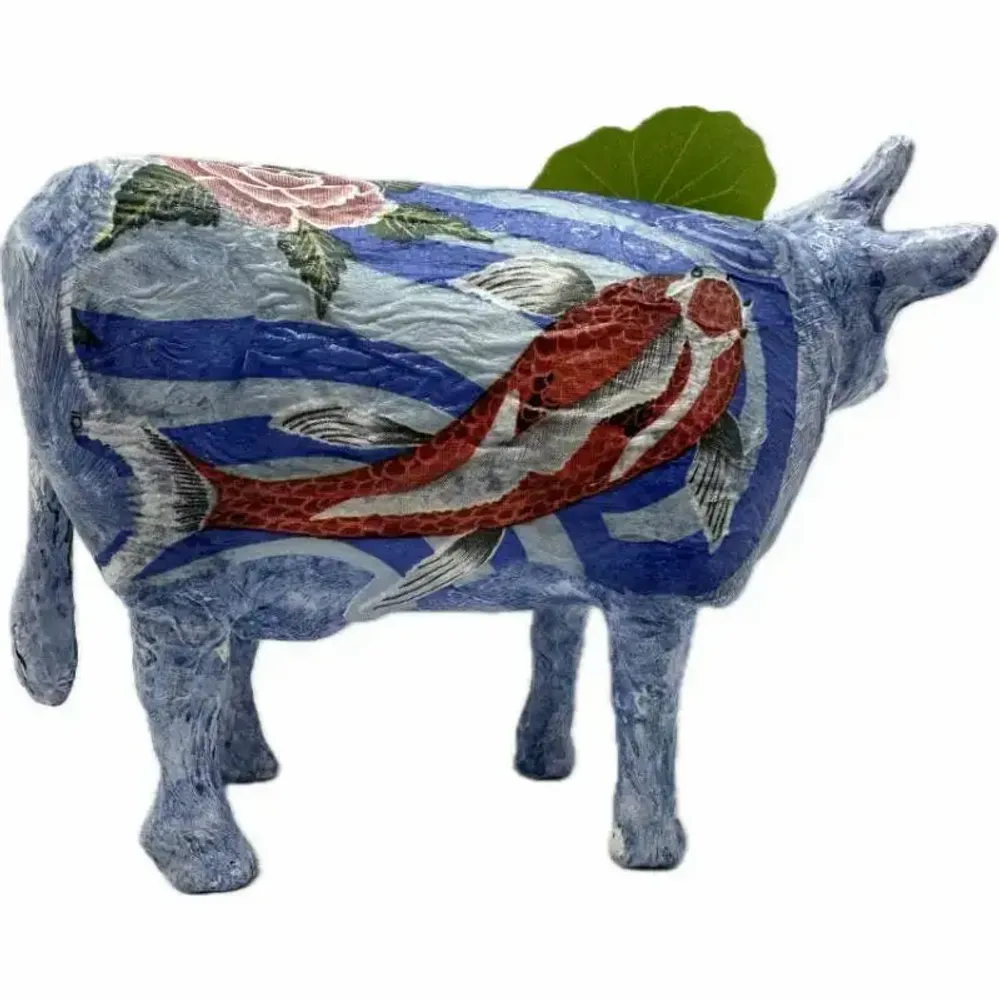 Objets design - Vache décorative la Carpe COWï - VACHES ET COMPAGNIE