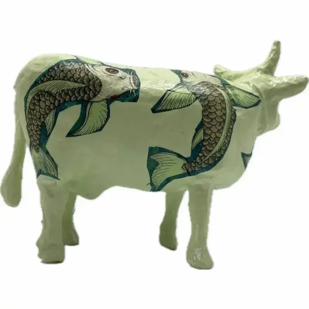 Objets design - Vache décorative la Carpe COWï - VACHES ET COMPAGNIE