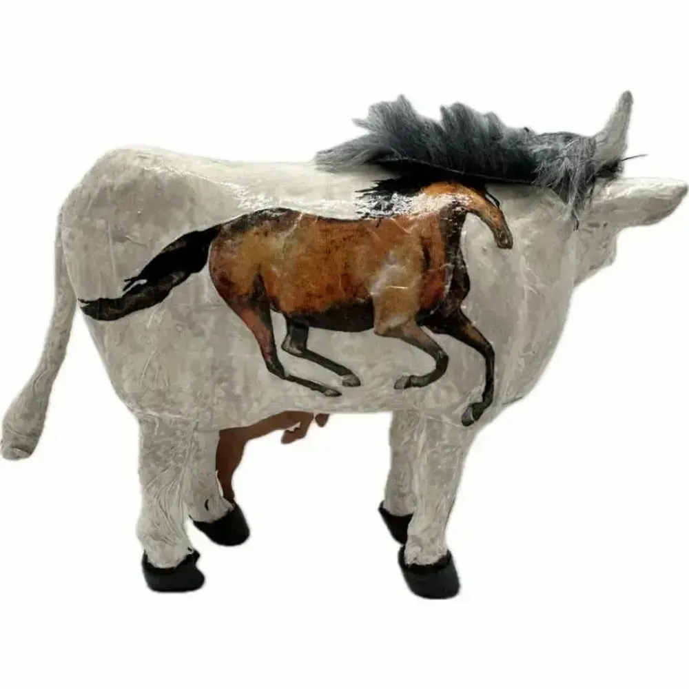 Objets design - Vache décorative la CaraCOWle - VACHES ET COMPAGNIE