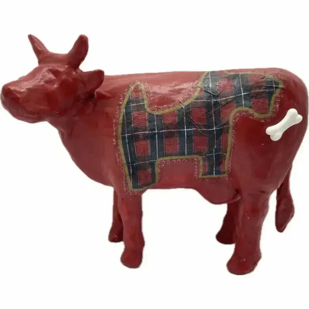 Objets design - Vache décorative la SCOWttish - VACHES ET COMPAGNIE