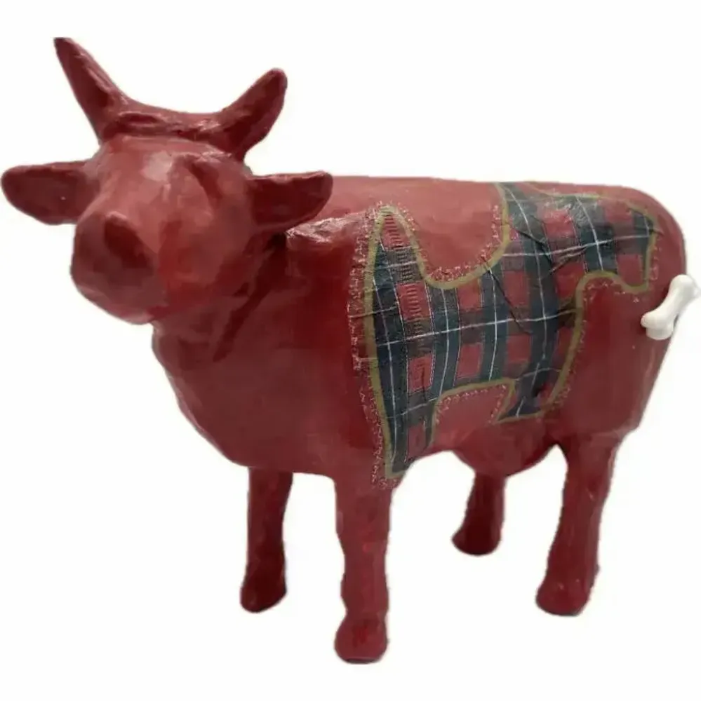Objets design - Vache décorative la SCOWttish - VACHES ET COMPAGNIE