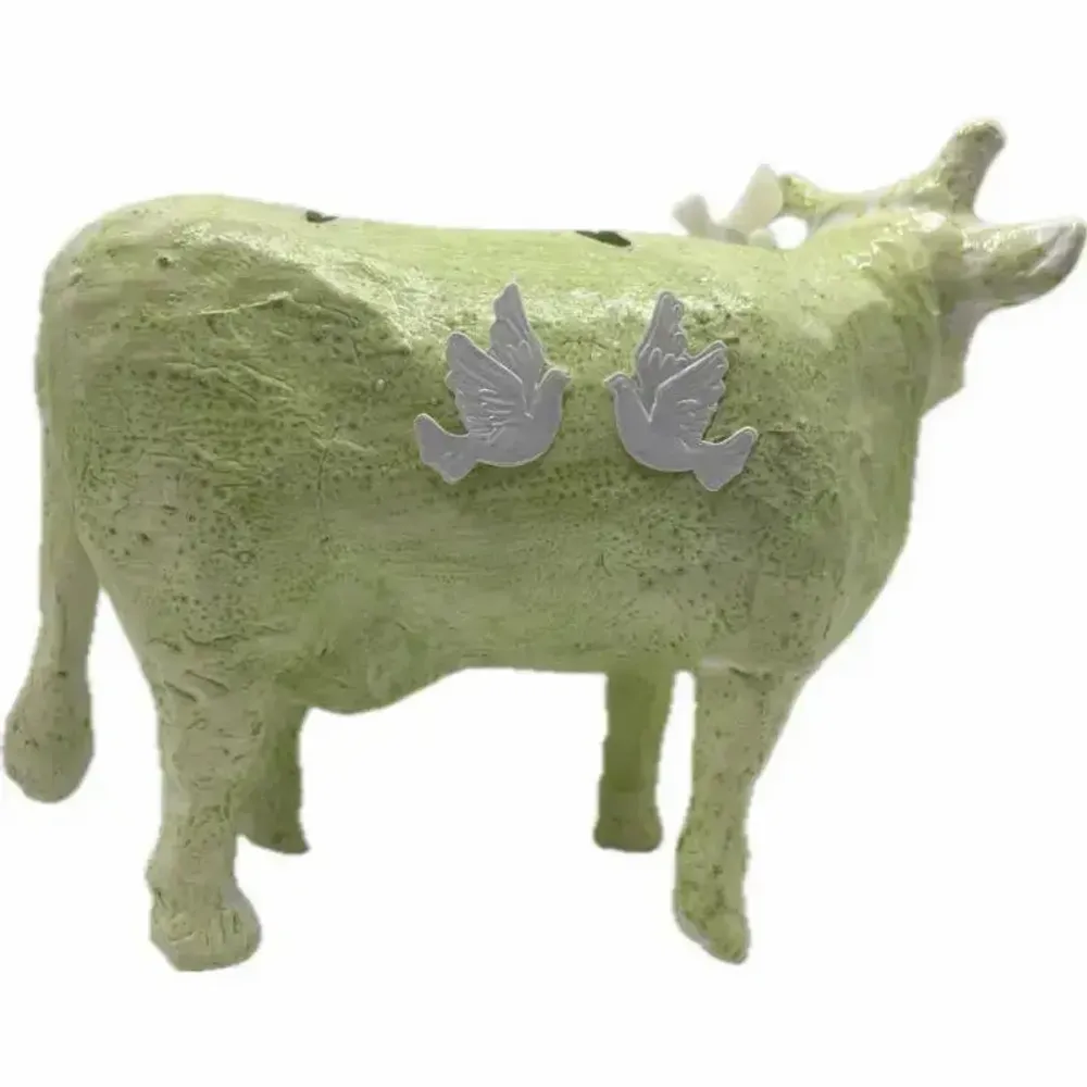 Objets design - Vache décorative la COWlombe - VACHES ET COMPAGNIE