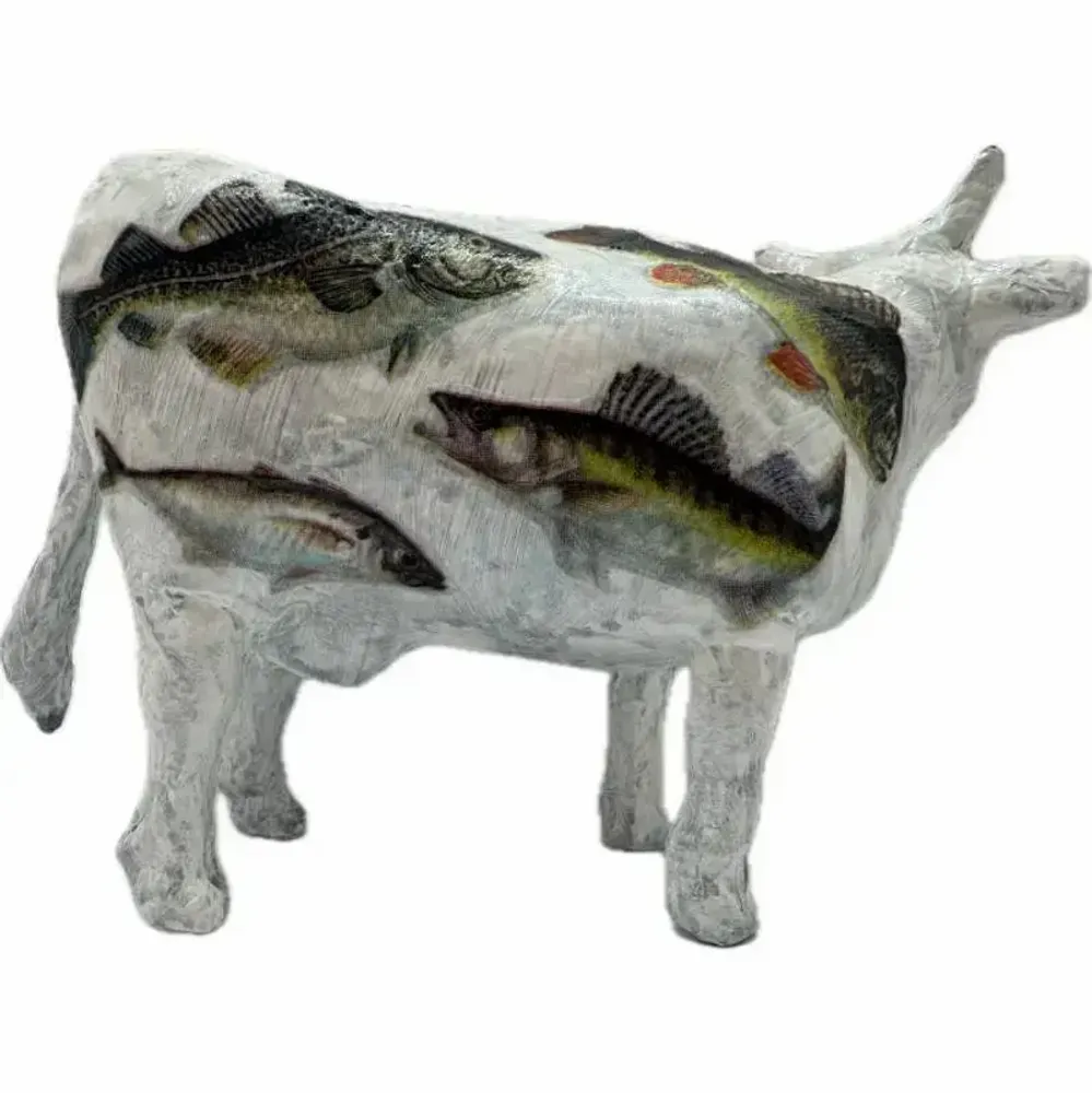 Design objects - Decorative cow the PisciCOWle - VACHES ET COMPAGNIE