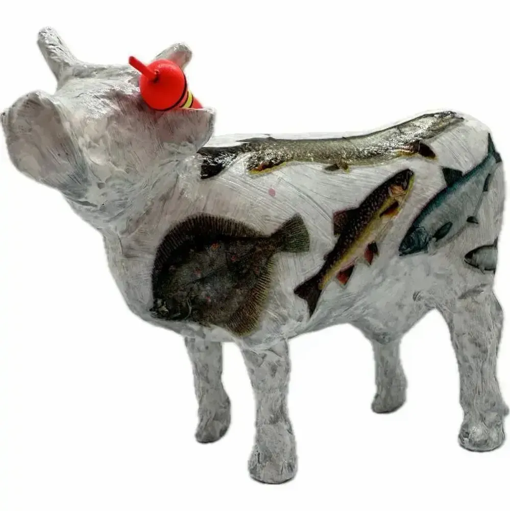 Design objects - Decorative cow the PisciCOWle - VACHES ET COMPAGNIE