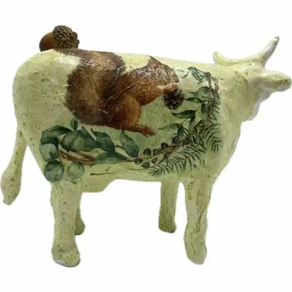 Design objects - Decorative cow l'ArboriCOWle - VACHES ET COMPAGNIE