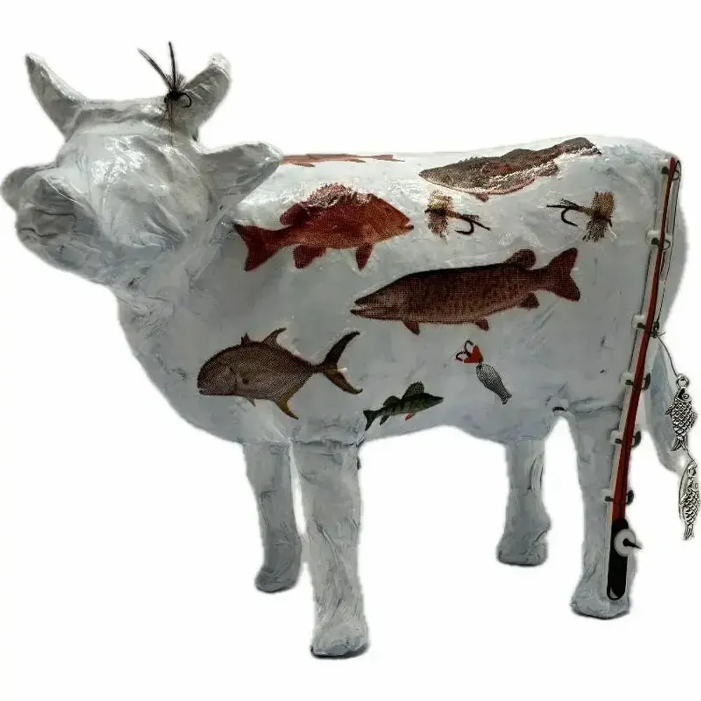 Objets design - Vache décorative l'AquaCOWle - VACHES ET COMPAGNIE