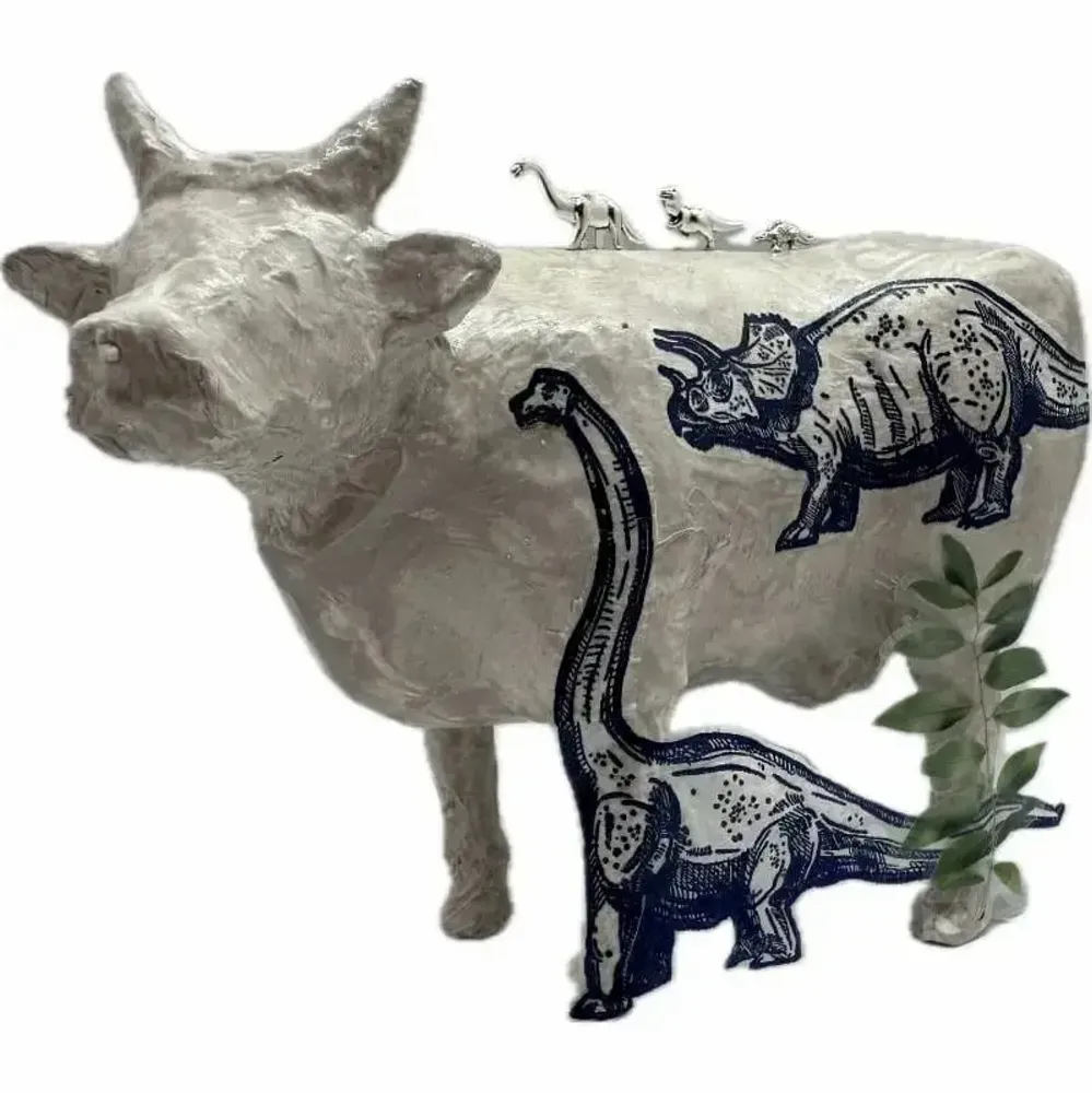 Objets design - Vache décorative la COWrythosaurus - VACHES ET COMPAGNIE