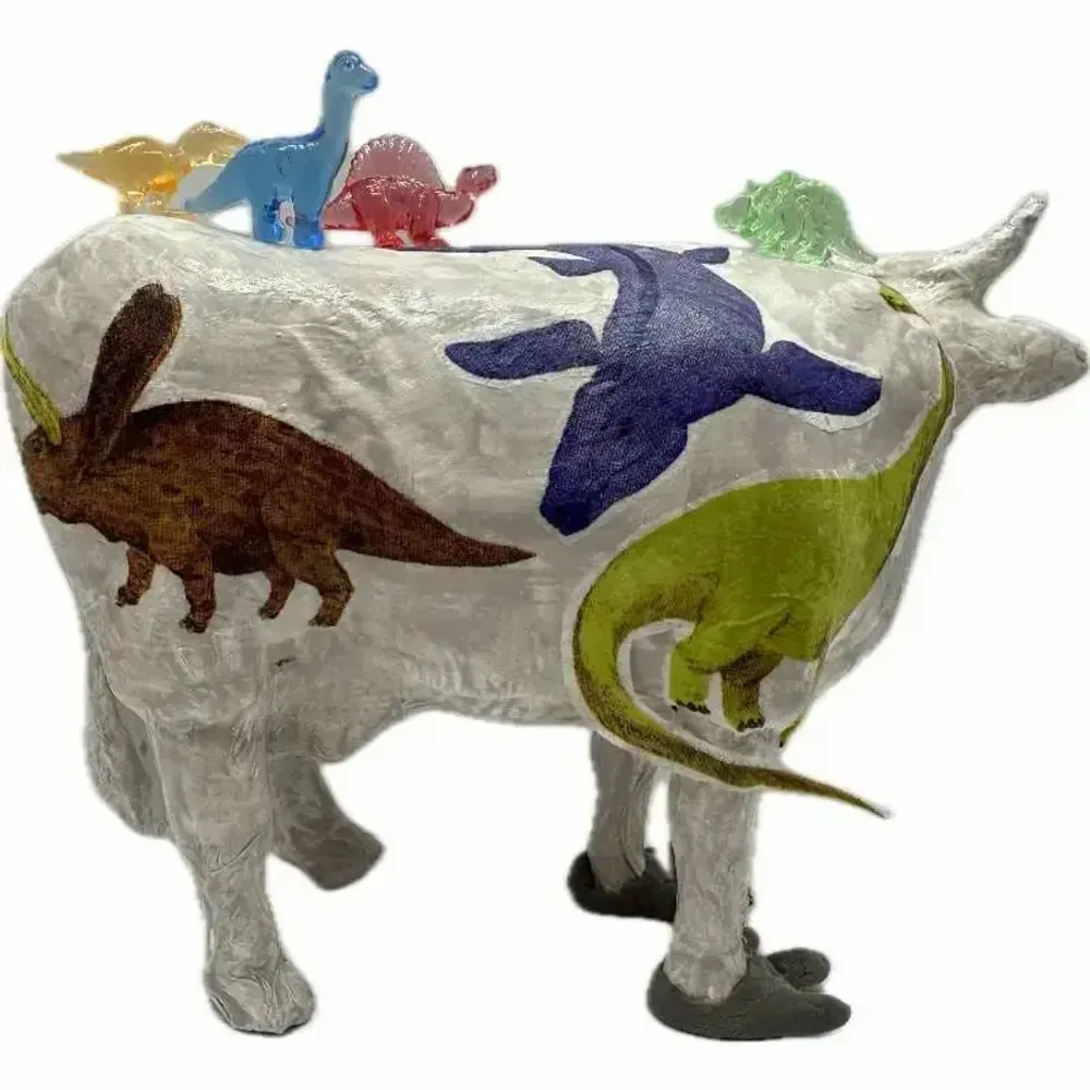 Objets design - Vache décorative la COWrythosaurus - VACHES ET COMPAGNIE