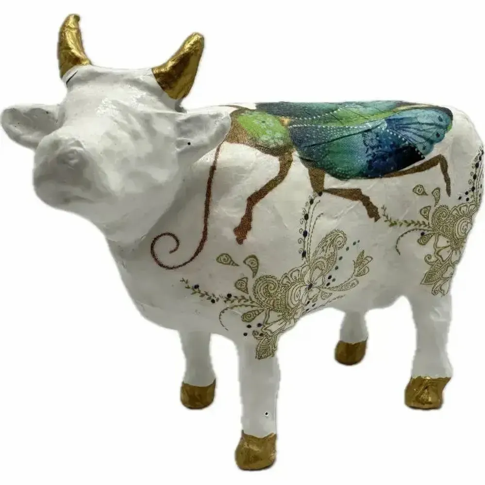 Objets design - Vache décorative la COWléoptère - VACHES ET COMPAGNIE