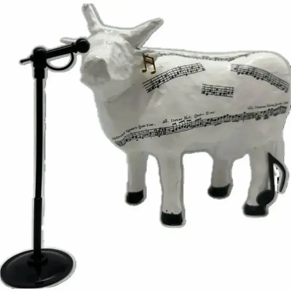Objets design - Vache décorative la COWriste - VACHES ET COMPAGNIE