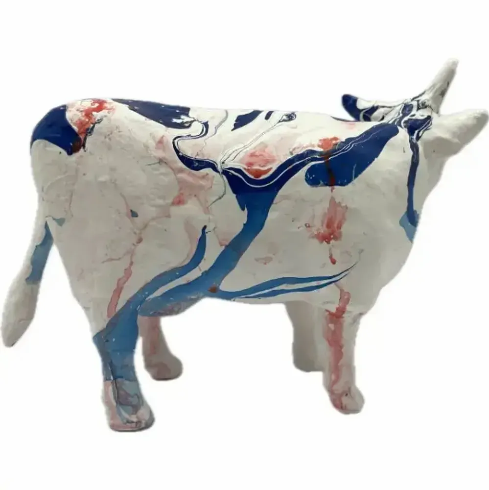 Design objects - Decorative cow the COWloriste - VACHES ET COMPAGNIE