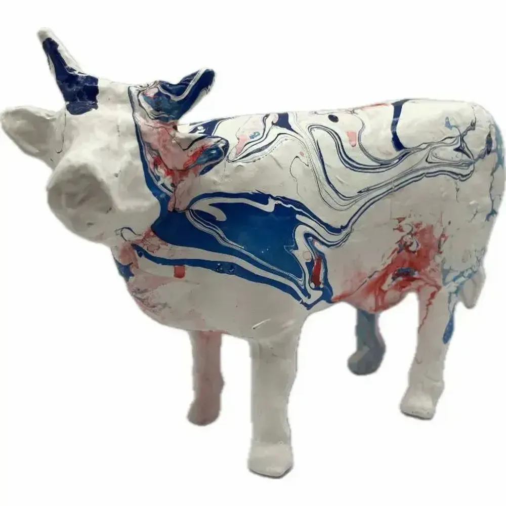 Design objects - Decorative cow the COWloriste - VACHES ET COMPAGNIE