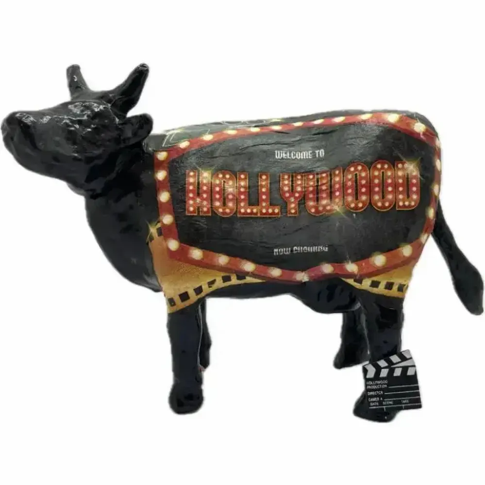 Objets design - Vache décorative la COWllywood - VACHES ET COMPAGNIE