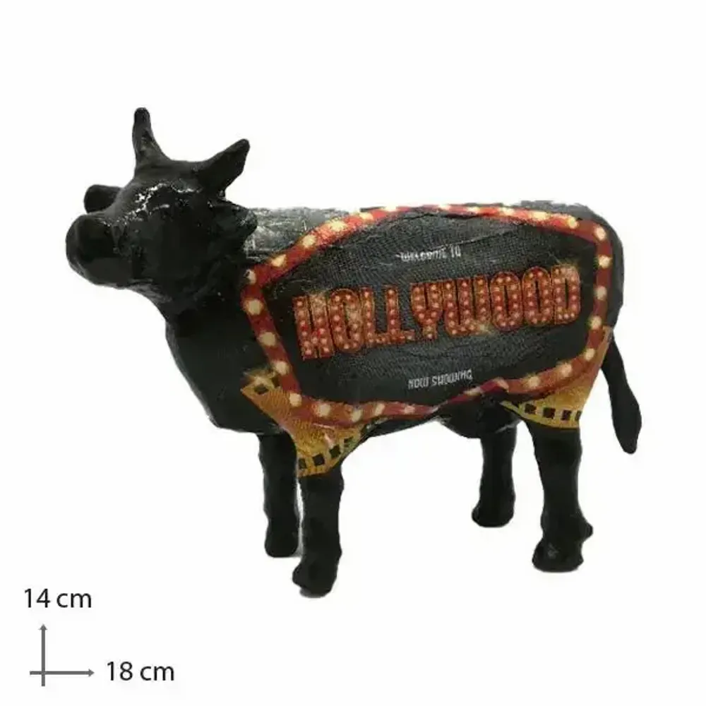 Objets design - Vache décorative la COWllywood - VACHES ET COMPAGNIE