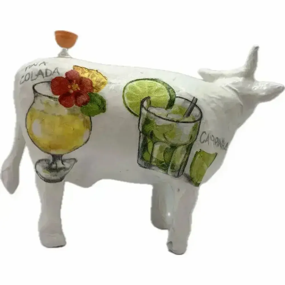 Objets design - Vache décorative la COWcktail - VACHES ET COMPAGNIE