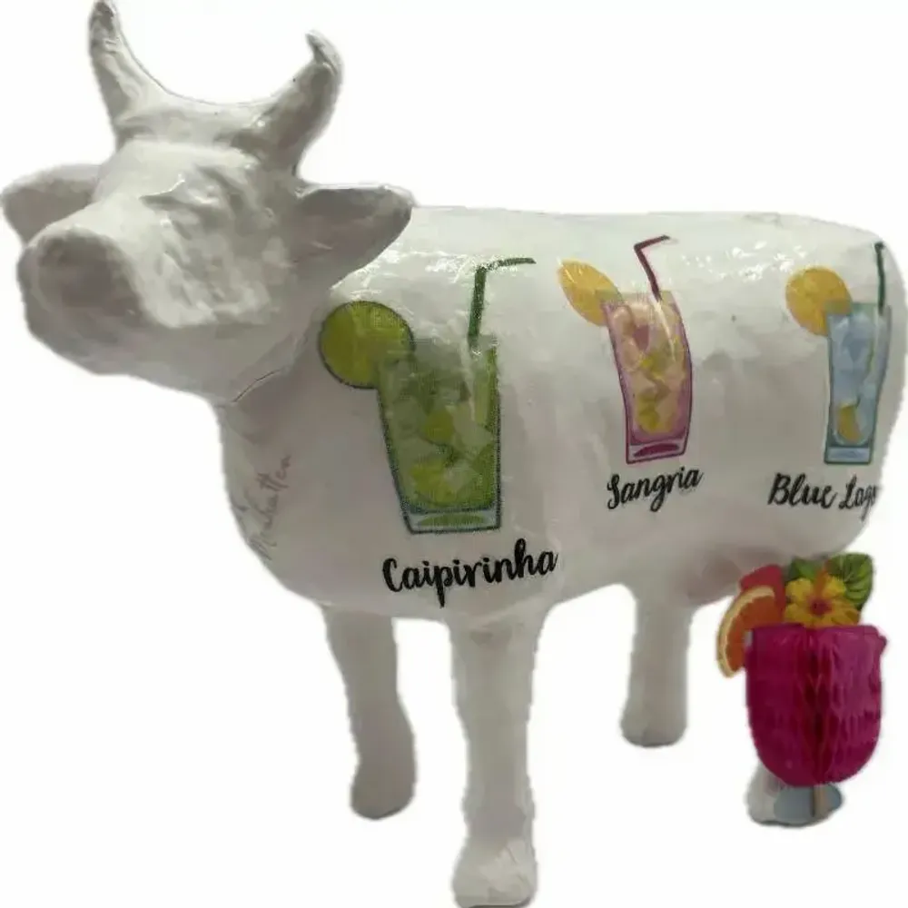 Objets design - Vache décorative la COWcktail - VACHES ET COMPAGNIE