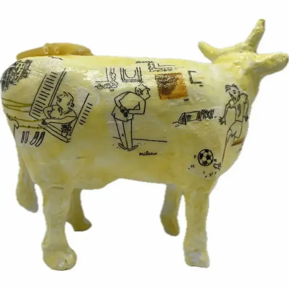 Objets design - Vache décorative la COWquillette - VACHES ET COMPAGNIE