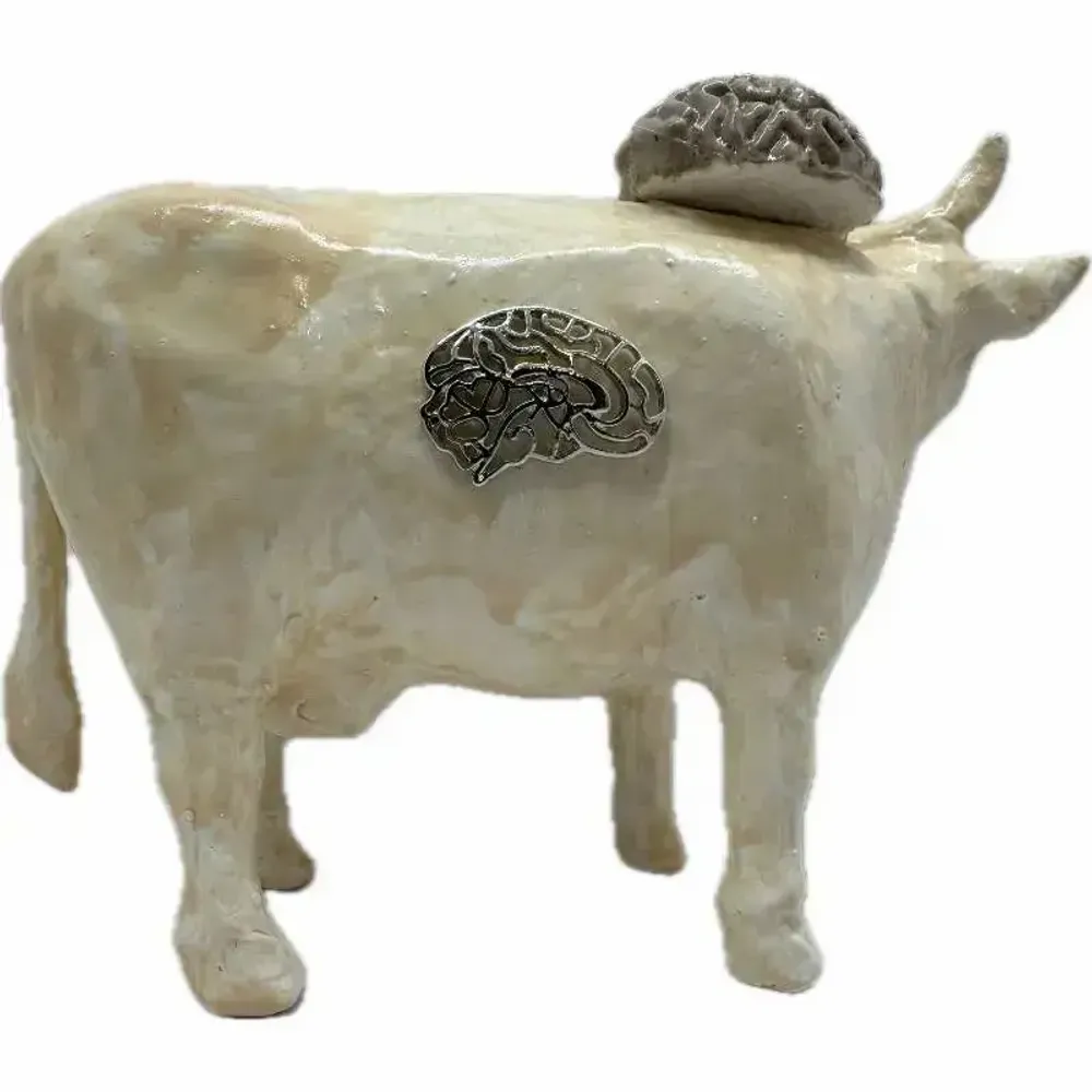 Objets design - Vache décorative la PsyCOW - VACHES ET COMPAGNIE