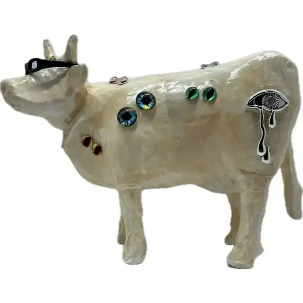 Design objects - Decorative cow the COWrnée - VACHES ET COMPAGNIE