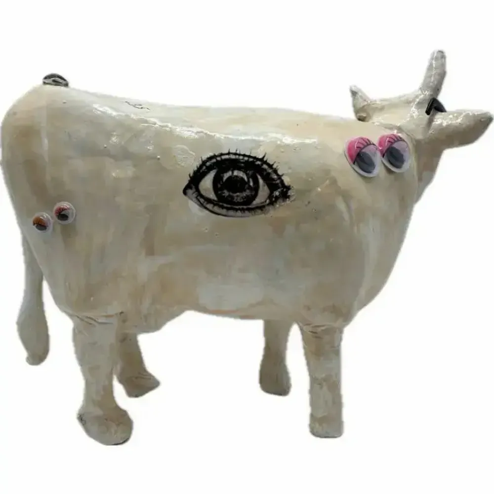 Design objects - Decorative cow the COWrnée - VACHES ET COMPAGNIE