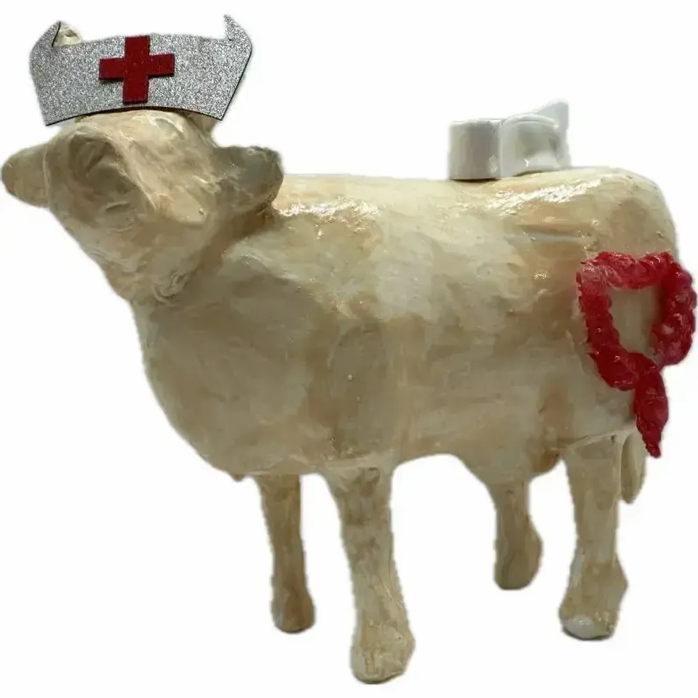 Objets design - Vache décorative la COWloscopie - VACHES ET COMPAGNIE