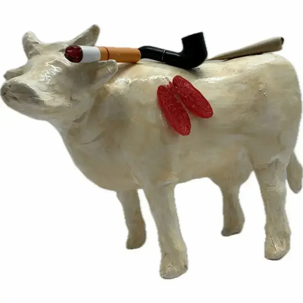Objets design - Vache décorative la NiCOWtine - VACHES ET COMPAGNIE