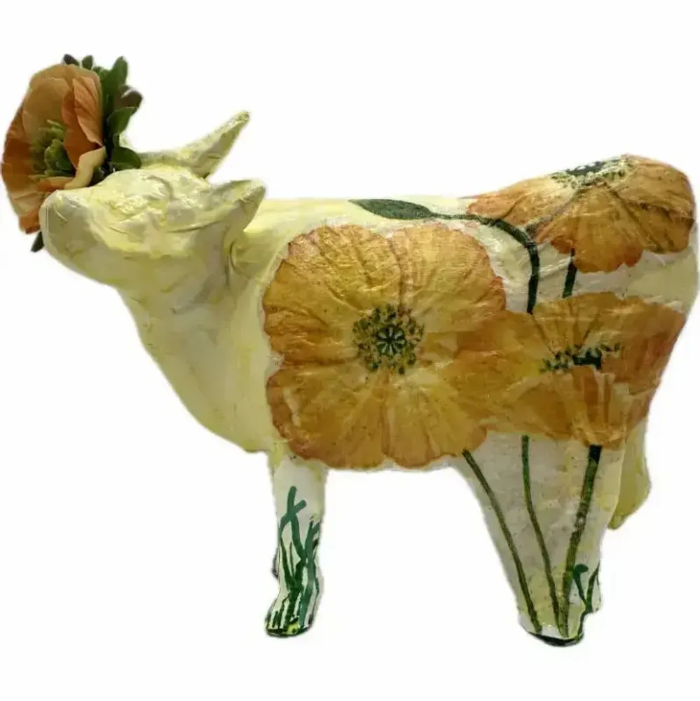 Objets design - Vache décorative la CoqueliCOW - VACHES ET COMPAGNIE