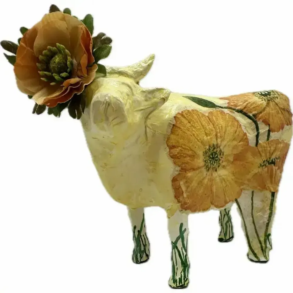 Objets design - Vache décorative la CoqueliCOW - VACHES ET COMPAGNIE