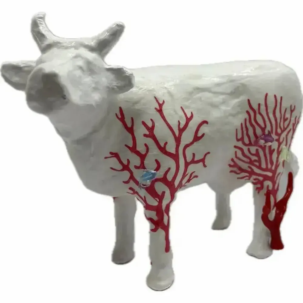 Objets design - Vache décorative la COWrail - VACHES ET COMPAGNIE