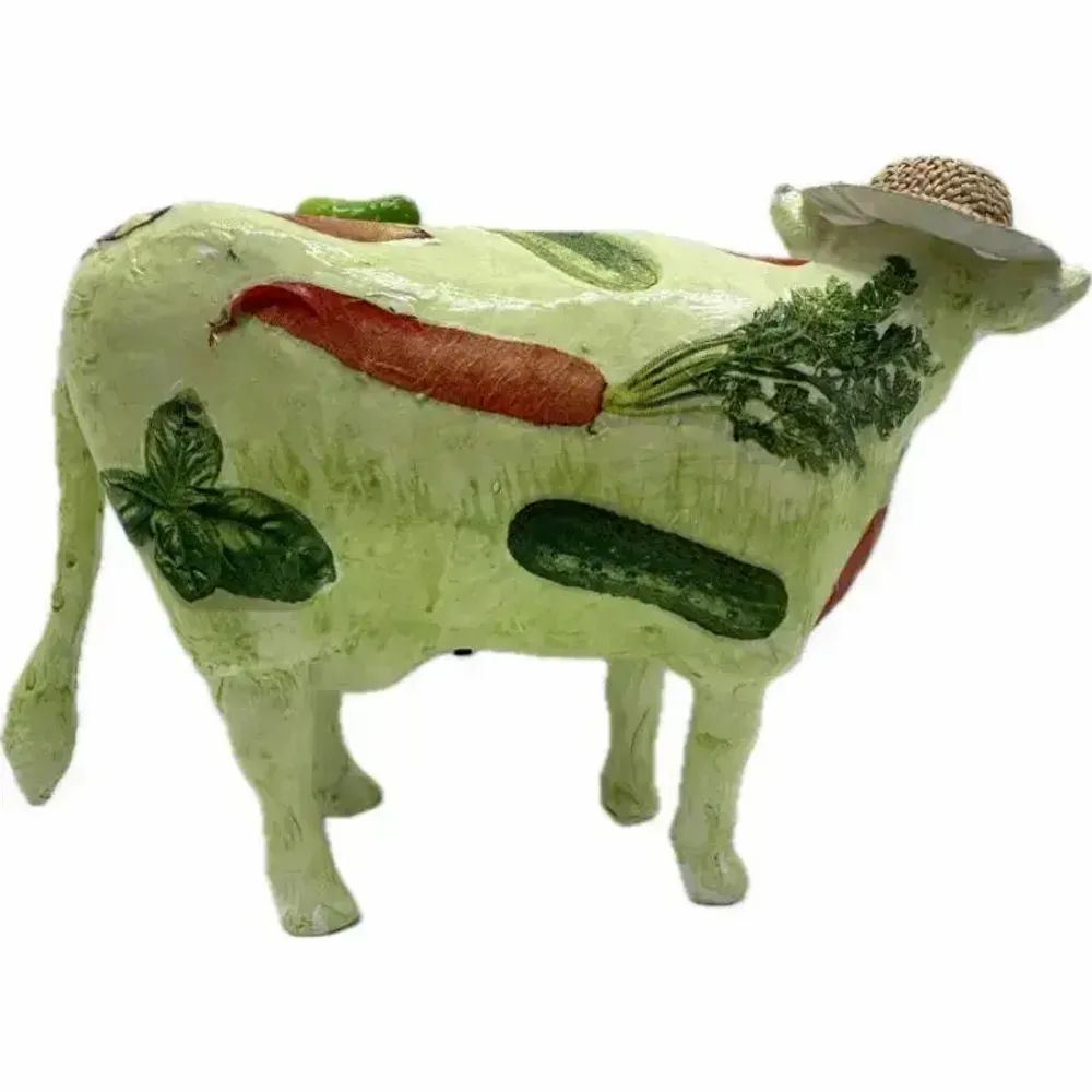 Objets design - Vache décorative la COWrnichon - VACHES ET COMPAGNIE