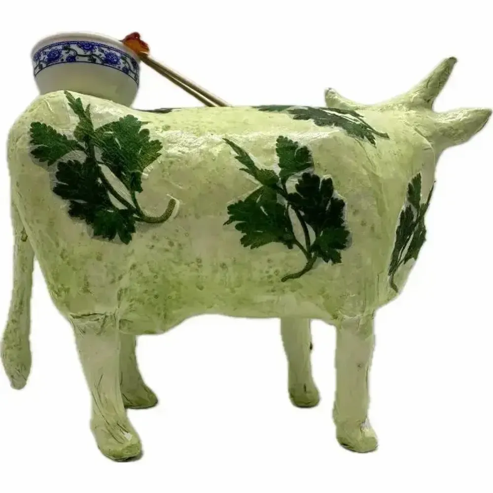 Objets design - Vache décorative la COWriandre - VACHES ET COMPAGNIE