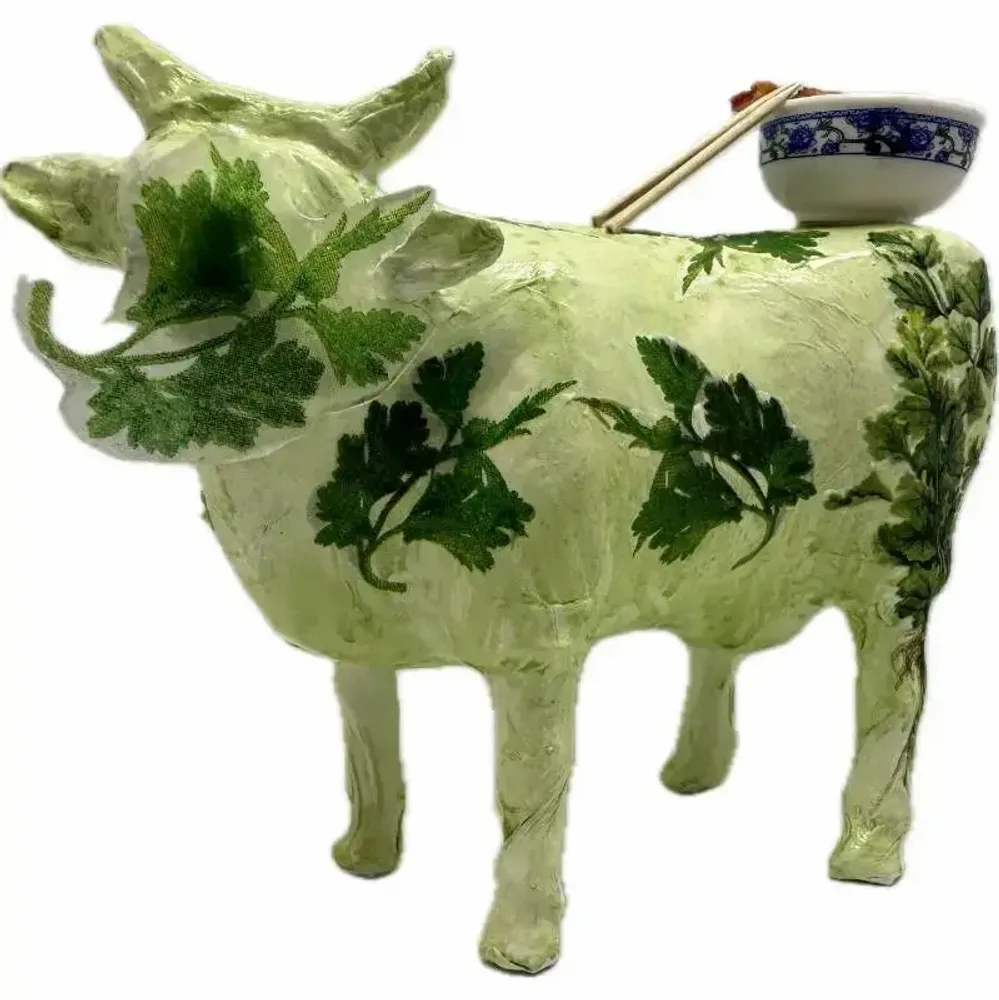 Objets design - Vache décorative la COWriandre - VACHES ET COMPAGNIE