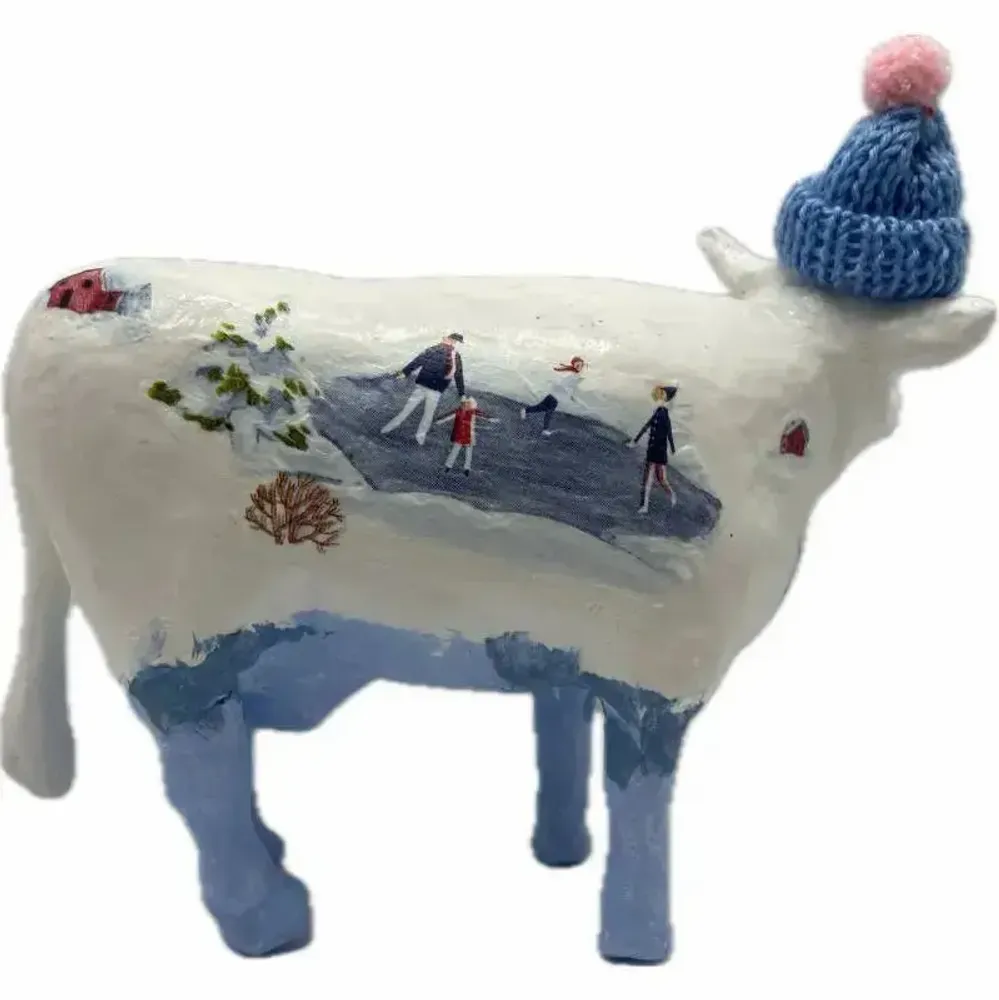 Design objects - Decorative cow la Plagne-BelleCOWte - VACHES ET COMPAGNIE