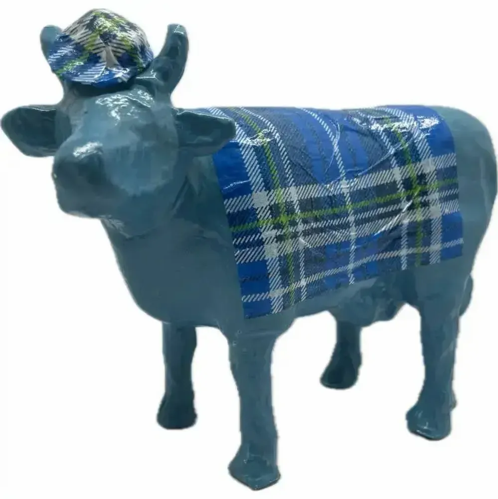 Objets design - Vache décorative l'ECOWssaise - VACHES ET COMPAGNIE