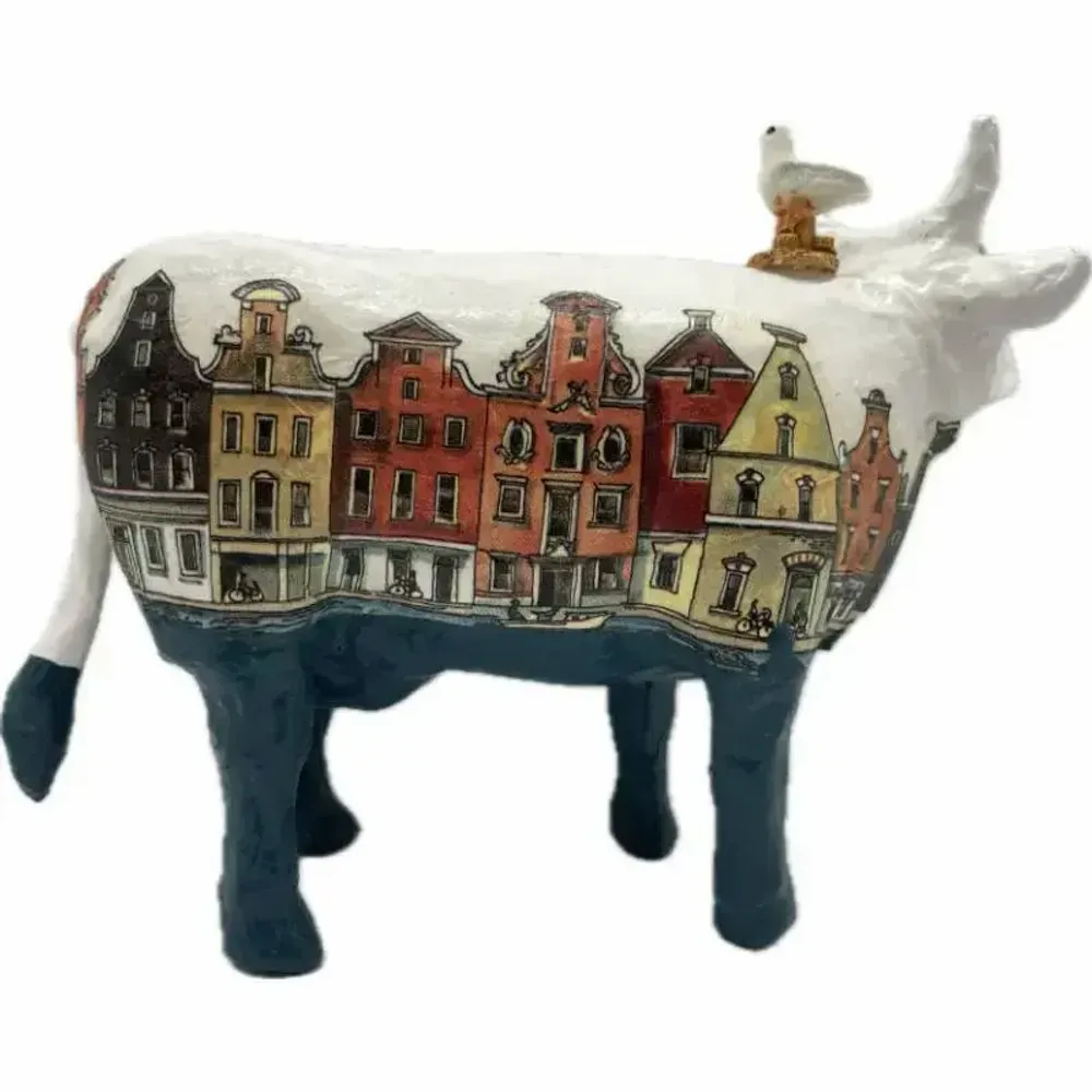 Objets design - Vache décorative la BiCOWque - VACHES ET COMPAGNIE