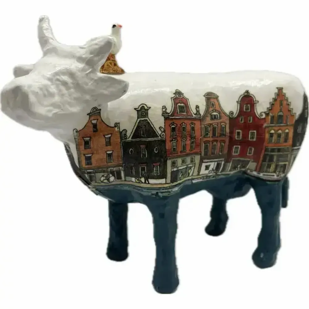 Objets design - Vache décorative la BiCOWque - VACHES ET COMPAGNIE