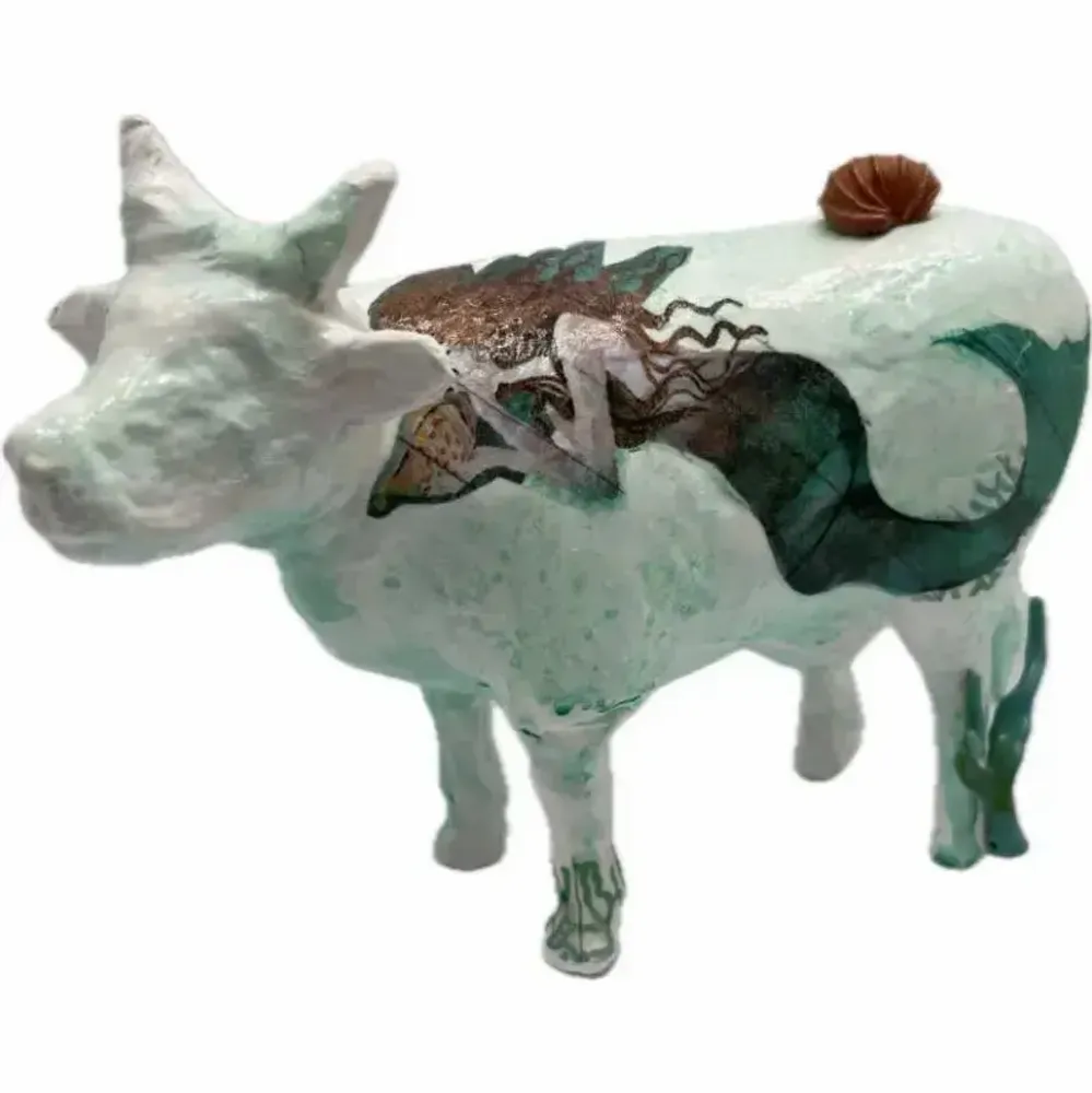 Objets design - Vache décorative la COWrruptrice - VACHES ET COMPAGNIE