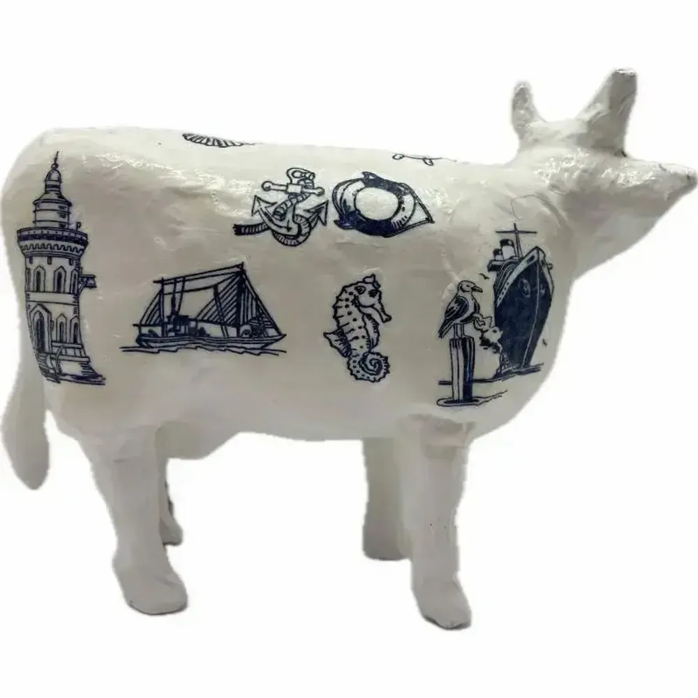 Design objects - Decorative cow the COWtinière - VACHES ET COMPAGNIE