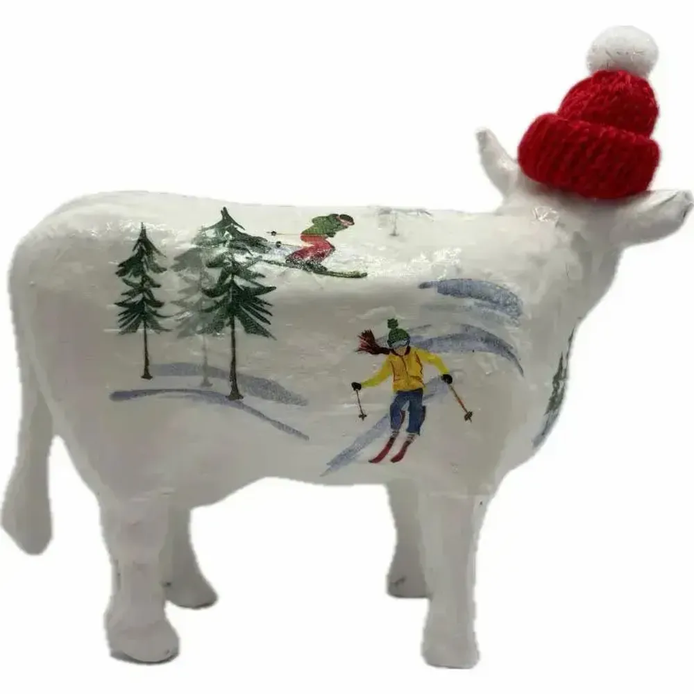 Objets design - Vache décorative la COWrbier - VACHES ET COMPAGNIE