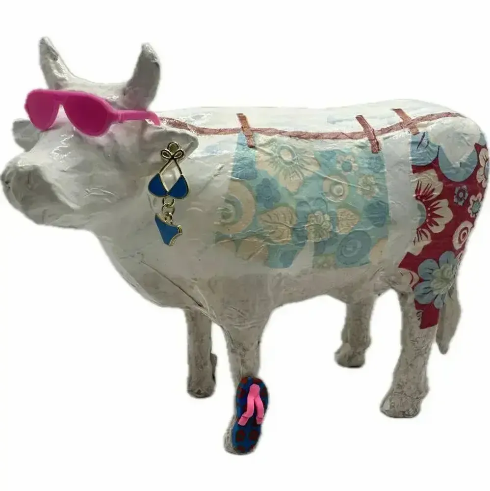 Objets design - Vache décorative la COWlonie de Vacances - VACHES ET COMPAGNIE