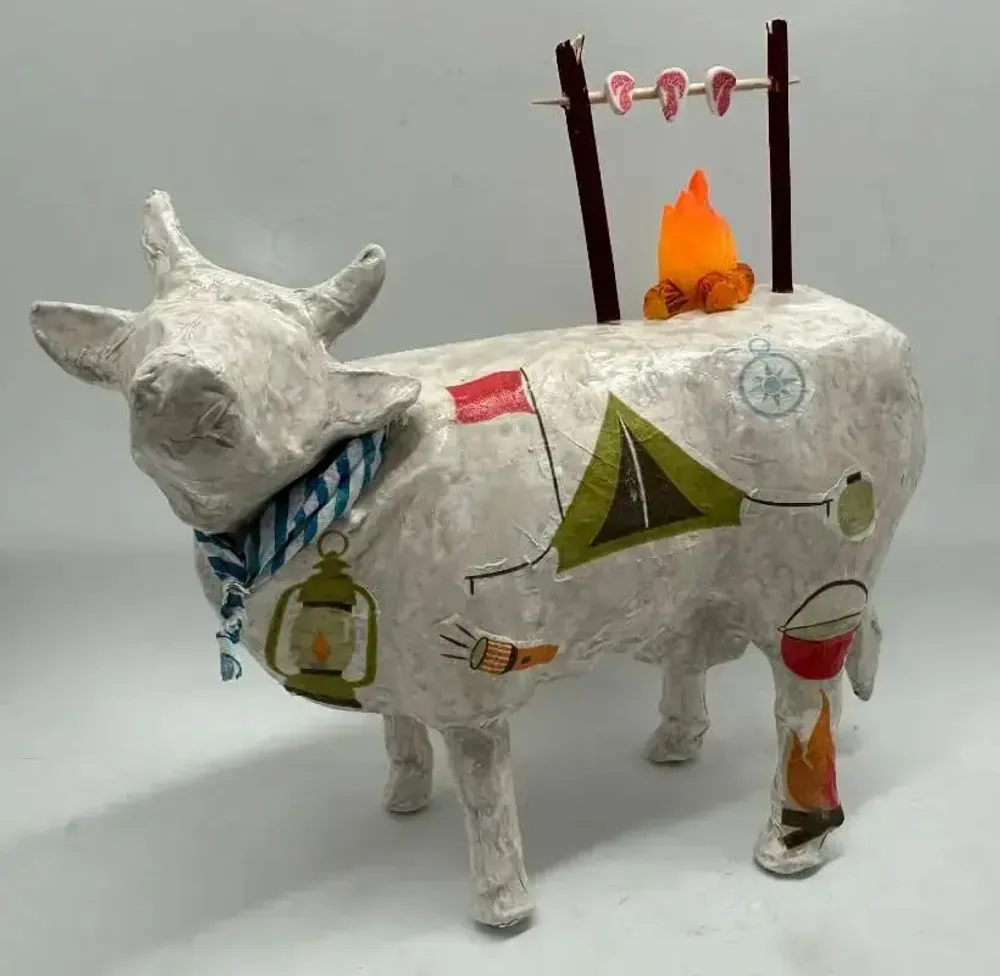 Objets design - Vache décorative la COWlonie de Vacances - VACHES ET COMPAGNIE