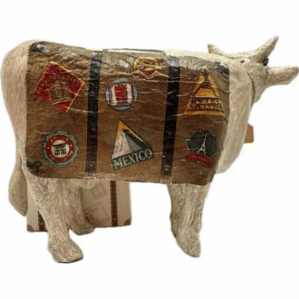 Objets design - Vache décorative la LatéCOWère - VACHES ET COMPAGNIE