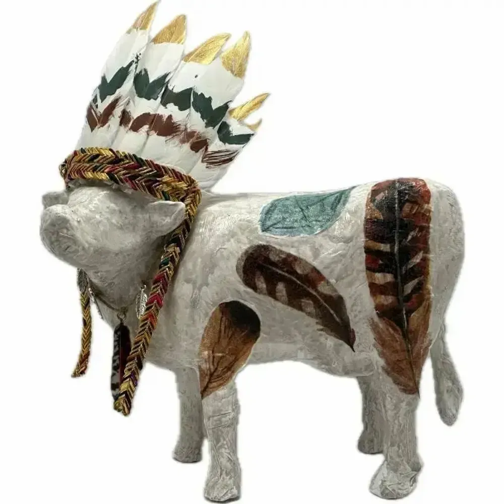 Objets design - Vache décorative la COWmanche - VACHES ET COMPAGNIE