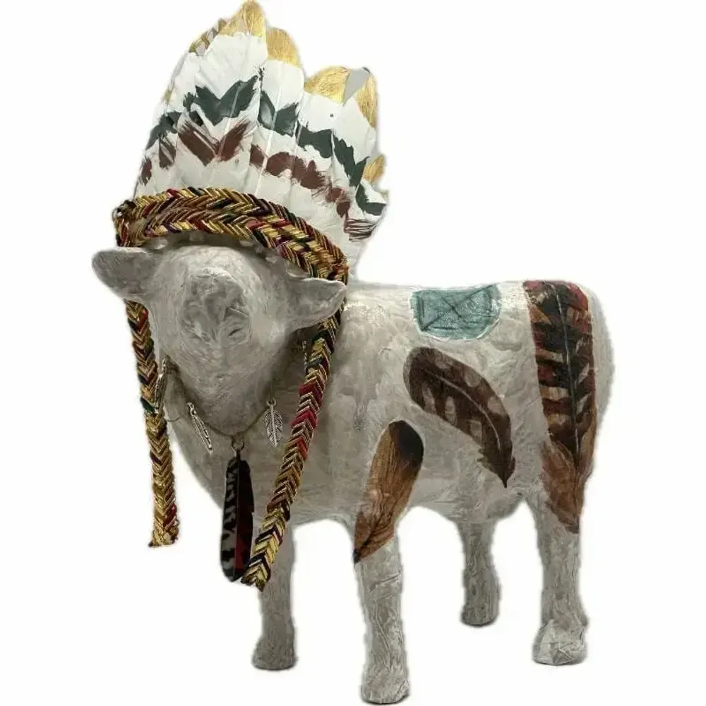 Objets design - Vache décorative la COWmanche - VACHES ET COMPAGNIE