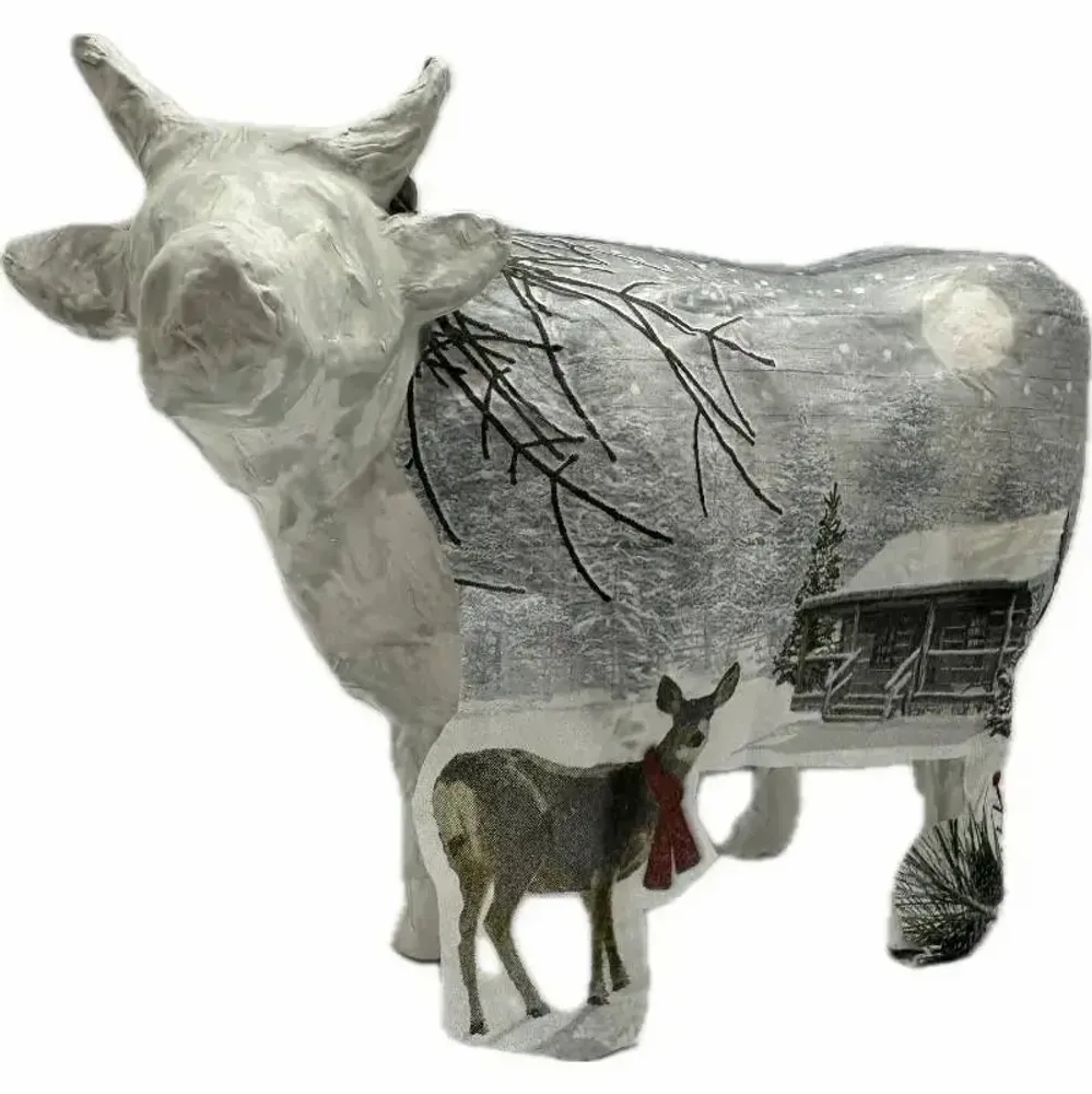 Objets design - Vache décorative la COWl de la Schlucht - VACHES ET COMPAGNIE