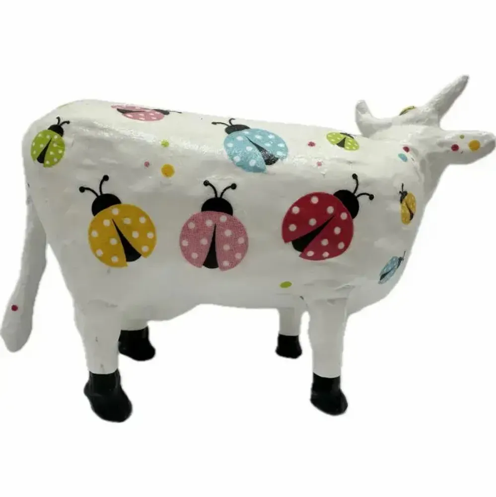 Objets design - Vache décorative la COWccinelle - VACHES ET COMPAGNIE